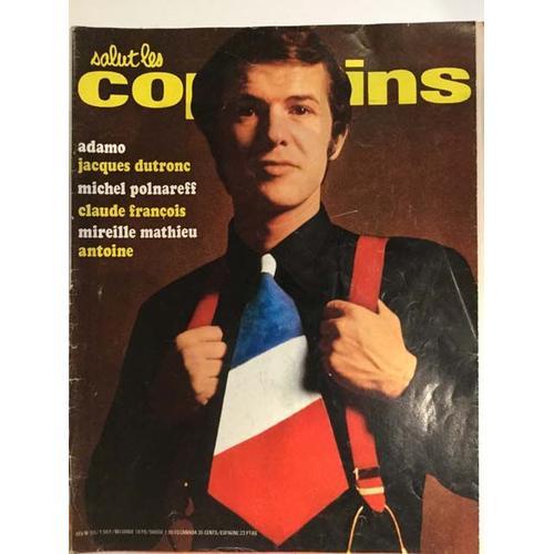 Salut Les Copains N° 55 Fevrier 1967 Complet -Polnareff- Adamo - Jacquesdutronc - Antoine - Claude