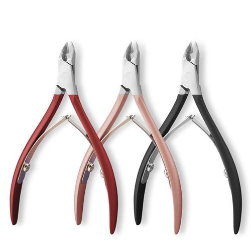 Le Noir - Coupe-Ongles En Acier Inoxydable, 1 Pièce, Ciseaux Pour Enlever La Peau Morte, Soins Des Pieds, Pinces À Cuticules, Outil De Manucure, Nail Art 