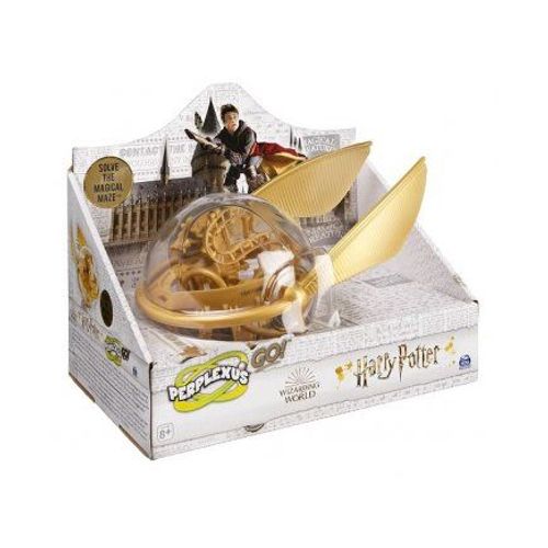 Boule Vif D'or Perplexus Go Harry Potter - Sphere 30 Defis Obstacles - Parcours Labyrinthe 3d Spirale - Jeu Casse Tete