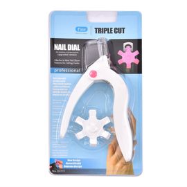 Sj238 - Coupe-Ongles Professionnel En Acier Inoxydable, Outil De Manucure En Forme De U, Pour French Manucure, Blanc, Gel Acrylique, Faux Ongles, 1 Pièce 