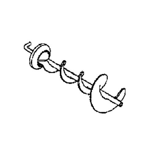 Vis sans fin - Réfrigérateur, congélateur (43X9208 DE DIETRICH)