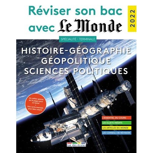 Histoire-Géographie, Géopolitique Et Sciences Politiques Spécialité Terminale