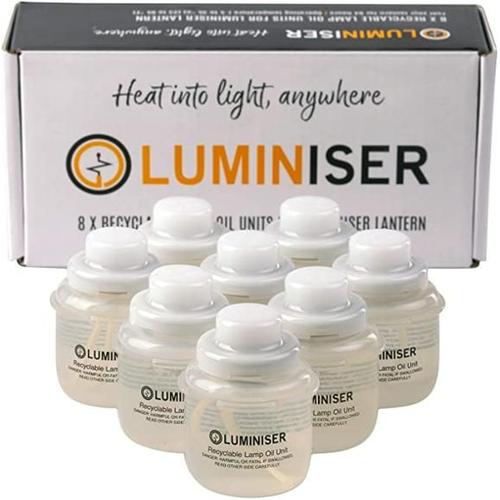 8 Recharges Lampe À Huile Pour Lanterne Led Luminizer