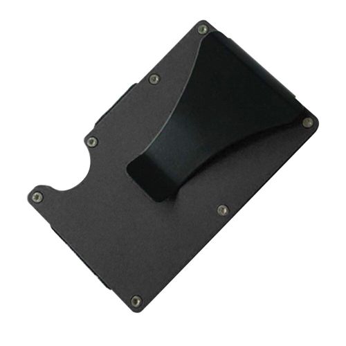 Porte Cartes Professionnel En Métal Ultra Fin, Étui De Protection Pratique En Aluminium