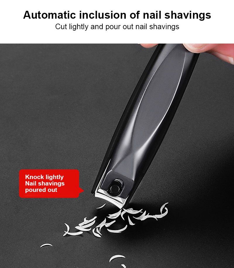 Ensemble De Coupe-Ongles Anti-claboussures En Acier Inoxyda... - 7