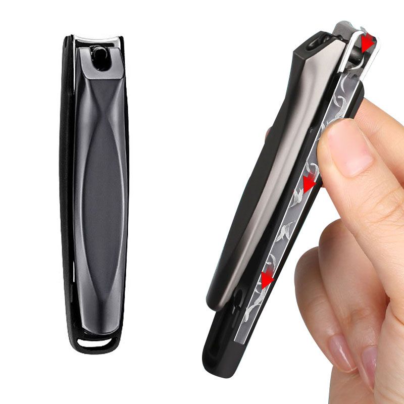 Ensemble De Coupe-Ongles Anti-claboussures En Acier Inoxyda... - 4