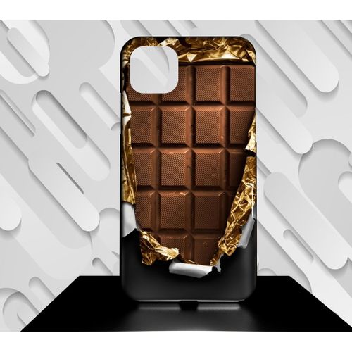 Coque Compatible Pour Galaxy Note 10 Lite Design Tablette Chocolat 01