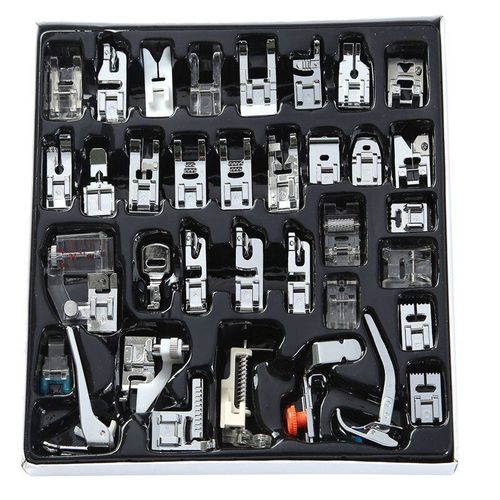 Machine À Coudre Domestique, 35 Pièces, Pieds Presseurs, Accessoires Et Kits D'accessoires Pour Brother Singer