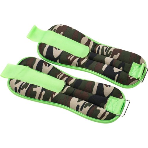 Gorilla Sports - Paire Bandes Lestées Flashy Camouflage De 1kg À 4kg - Poids : 2 Kg