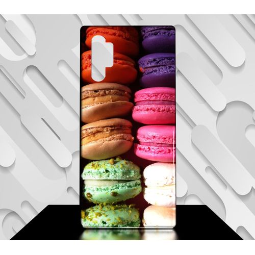 Coque Compatible Pour Galaxy Note Plus 10+ Macarons 02