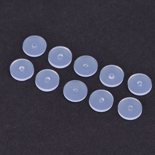 Disques De Guérison En Silicone, Piercing, Flexible, Anti Hyperplasie, Soucoupe, Nez, Oreille, Joint Souple, Anti Invasion, 10 Pièces