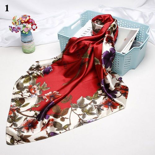 Foulard En Soie Pour Femme, Satiné, Forme Carré, Pour Petit Sac, Pour Portefeuille, Bandana, Bohème, Rétro, Motifs Cachemire, Pour Dames, Écharpe Indienne, Pour Musulmanes, Islamique, Été