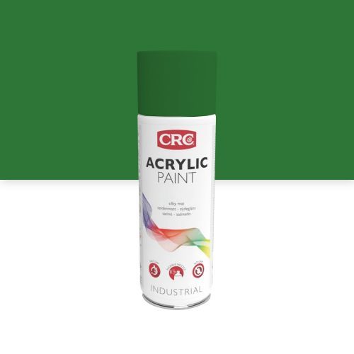Peinture acrylique de finition vert émeraude - aérosol 400 ml CRC