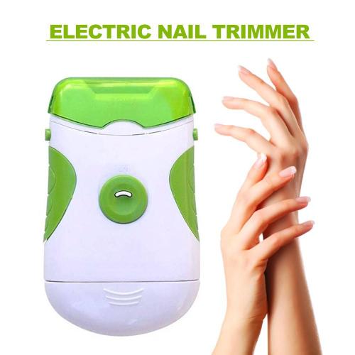 Lime À Ongles Électrique Portable, Ensemble De Manucure Et Pédicure Avec Tête Amovible Et Lampe À Led Outils De Beauté Pour Manucure Et Pédicure 