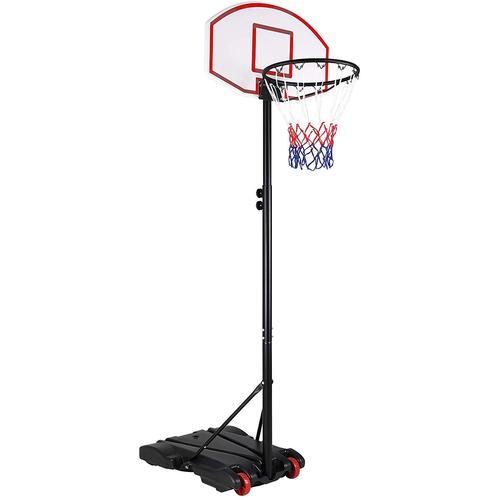 Panier De Basket Ajustable Avec Des Roues