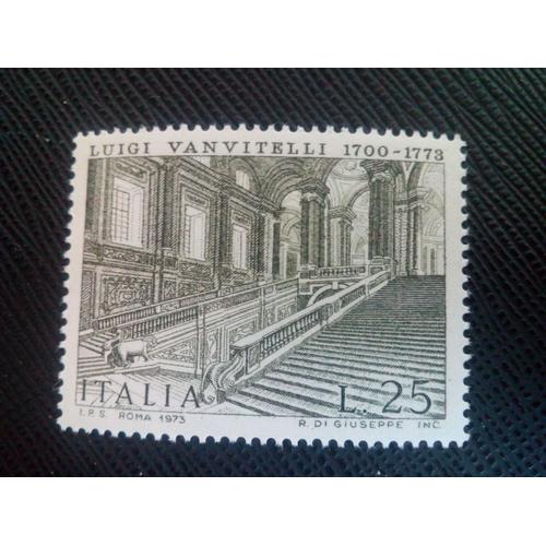 Timbre Italie Yt 1123 Le Palais De Caserte 1973 ( 81005 )