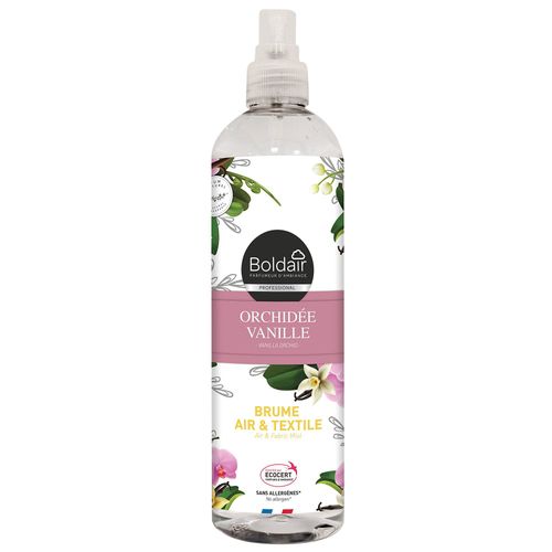 Brume air et textile Boldair orchidée vanille 400ml