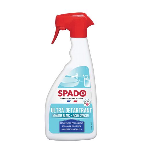 Spray nettoyant ultra détartrant vinaigre blanc Spado 500ml