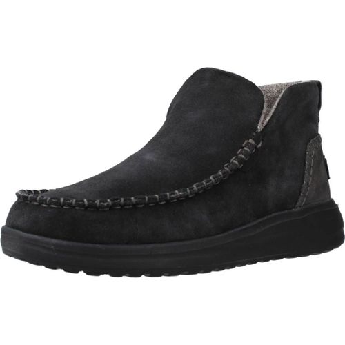 Hey Dude Denny Suede Colour Noir