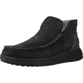Hey Dude Denny Suede Colour Noir
