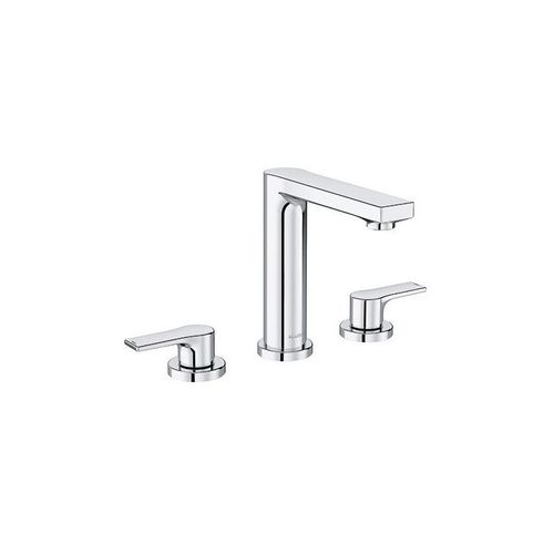 mitigeur de lavabo KLUDI ZENTA SL, installation à trois trou s.avec processus chromée