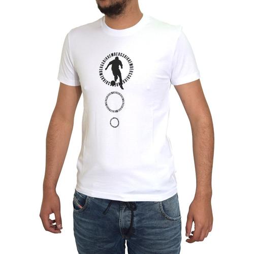 Tshirt Bikkembergs Blanc - C 4 101 28 E 2231 A00