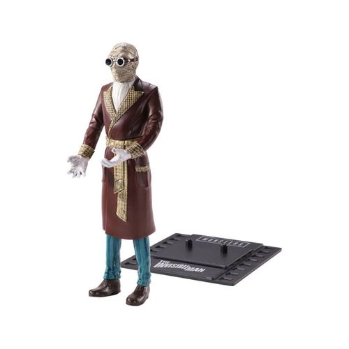Universal Monsters - Figurine Flexible Bendyfigs Invisible Man 19 Cm