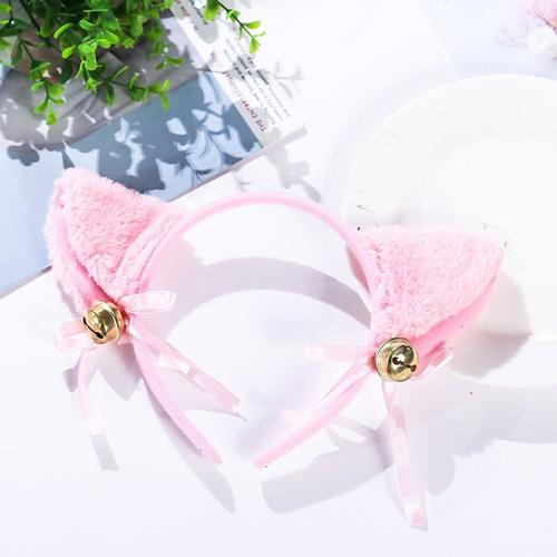 Bandeau Avec N¿Ud Papillon En Forme De Cloche Pour Chat, Accessoires De Cheveux, Serre Tête, Costume De Cosplay, Fête, Halloween