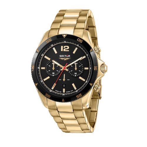 Montre Homme Sector 650 En Acier Jaune
