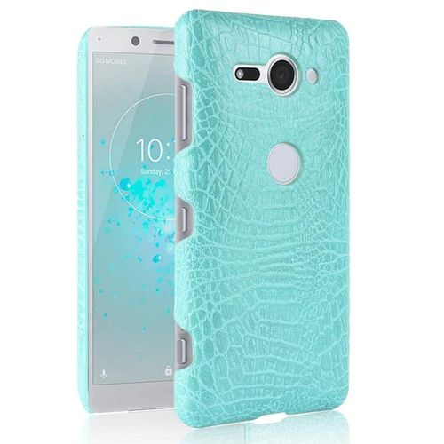 Classique Élégant Étui Pour Sony Xperia Xz2 Premium Housse De Protection Mode Classique D'alligator Anti Éraflure Compatibilité - Vert