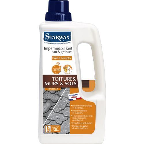 Imperméabilisant toitures murs et sols intérieur/extérieur Starwax 1L