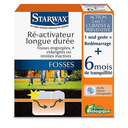 Réactivateur biologique fosses septiques 500gr