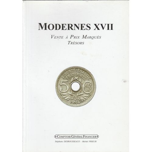 Modernes Xvii (Vente À Prix Marqués Trésors)