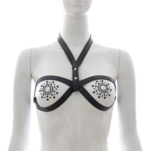 Soutien Gorge Bondage 36 38 40 42 44 Bdsm Cuir Leather Fetish 