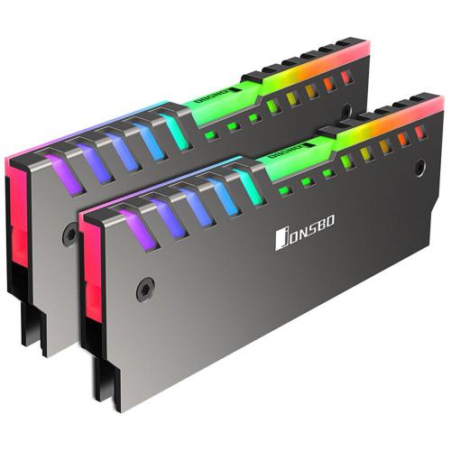 Gilet De Refroidissement À Mémoire De Forme, Radiateur Thermique En Aluminium Ram, 2x3pin, Rvb Nc 2, Couleur À Changement Automatique, 256