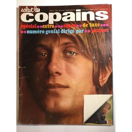 Salut Les Copains N° 70 Mai 1968  Complet - Dutronc - Catherine Deneuve - Moody Blues - Françoise Hardy 10 Posters