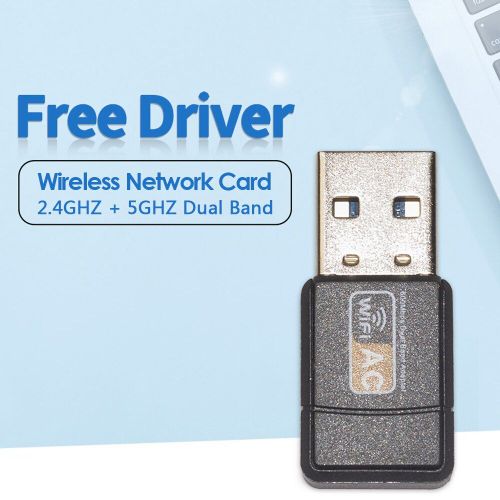Adaptateur Wifi USB 600Mbps, avec antenne 5G Hz, Ethernet, pour PC, Dongle Lan, récepteur Wifi AC, pilote gratuit