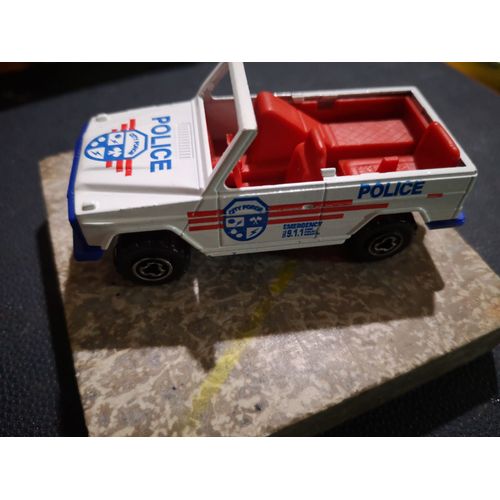 Voiture Police Emergency - Fire Police Medical- City Force-Majorette