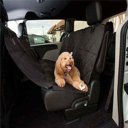 Housse de siège de voiture pour chien, imperméable, tapis arrière de voiture  pour animaux de compagnie, protection de coussin avec accoudoir de siège  central