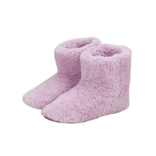 Chaussures Chauffe Pieds Électriques Pour Homme Et Femme, Bottines À Semelles Souples, Multifonctions, En Peluche, Lavables À La Maison, Avec Chargeur Usb, Pour L'hiver