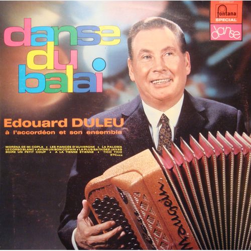 Edouard Duleu Danse Du Balai Lp Fontana Morena De Mi Copla/Le Corso Blanc Vg++
