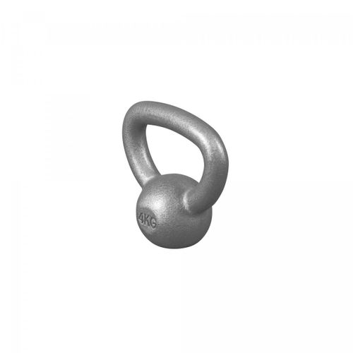 Gorilla Sports - Poids Kettlebells De 2 Kg À 32 Kg + Lots De 2, 3 Ou 8 Kettlebells - Gris - Noir Ou Or - Couleur : Gris - Poids : 4 Kg