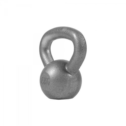 Gorilla Sports - Poids Kettlebells De 2 Kg À 32 Kg + Lots De 2, 3 Ou 8 Kettlebells - Gris - Noir Ou Or - Couleur : Gris - Poids : 6 Kg