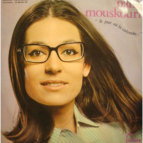 Nana Mouskouri Le Jour Où La Colombe Lp Fontana - C'est Bon La Vie Vg+