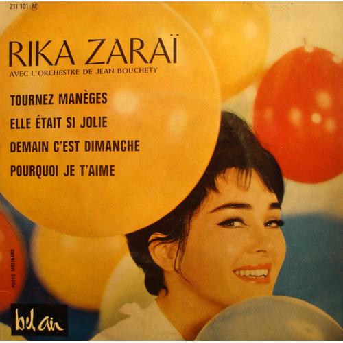 Rika Zarai Tournez Maneges/Elle Etait Si Jolie Ep 7"" 1963 Bel Air Vg++