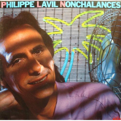 Philippe Lavil Nonchalances Lp 1985 Rca Elle Tricote Des Pulls/Salsa Parasol Vg++