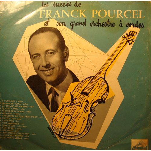 Franck Pourcel Je T'attendrai/Luxembourg Polka/I Love Paris Lp Rare Vg+