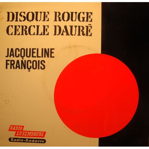 Jacqueline François Les Mains Du Vent/La Barriere Ep7"" 1960 Radio Luxembourg Vg++