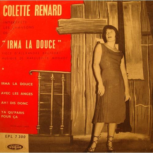 Colette Renard Irma La Douce/Avec Les Anges/Ya Qu'paris Pour Ça Bo Ep Vogue