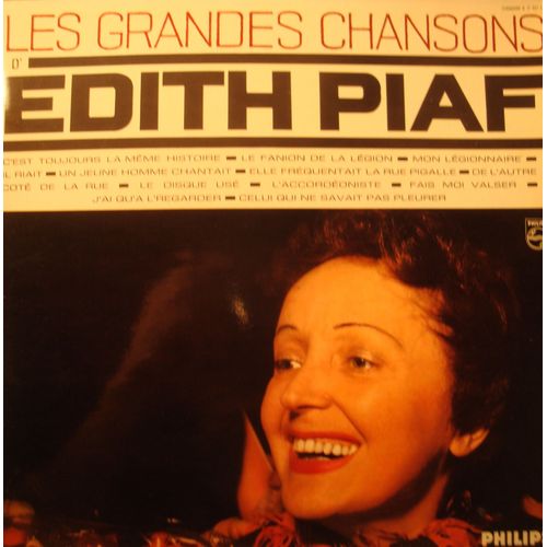 Edith Piaf Les Grandes Chansons Lp Philips - Mon Légionnaire/Fis Moi Valser